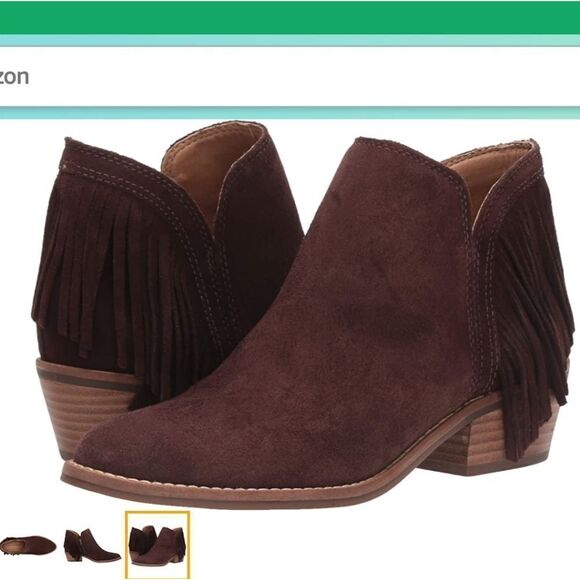 Lucky brand suede booties - Picture 4 of 5